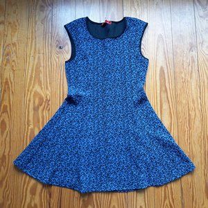 Saks Blue Floral Dress